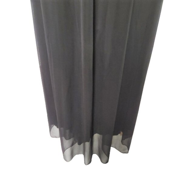 Black Evening Dress Gown- Size M - New! - Picture 3 of 15